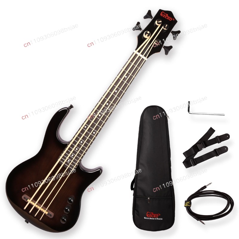 Bass Guitar Strings - Black Bass Electric Guitar Maple Neck