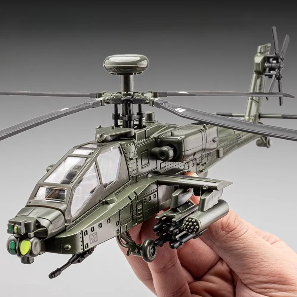 Audio Music Car - 1:32 Scale AH-64 Airplane Model Toy