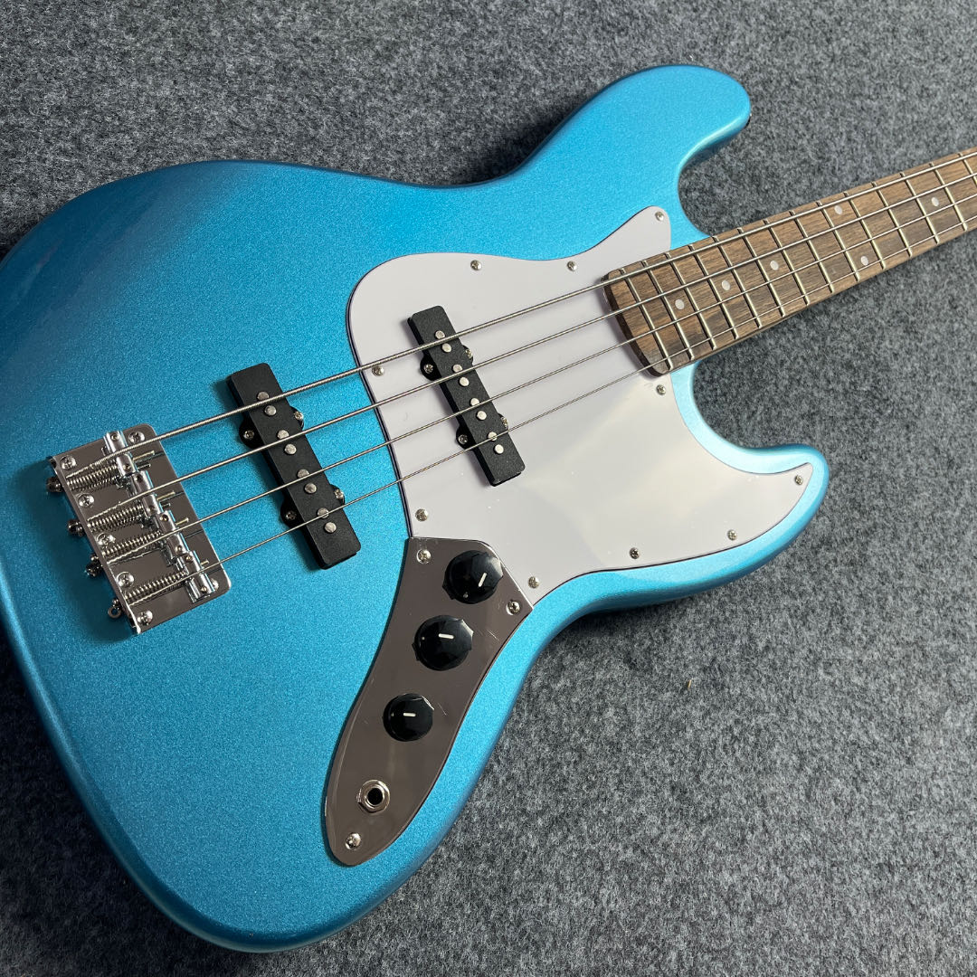 Bass Guitar Strings - New Blue Bass Electric Guitar with