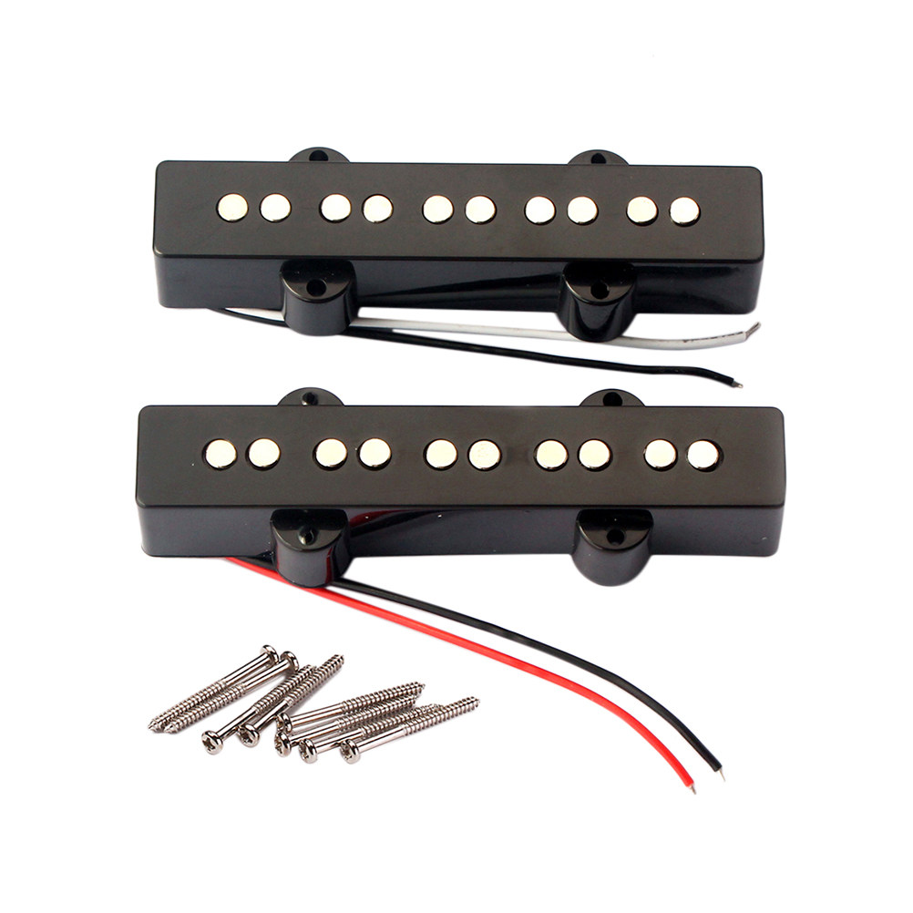 Bass Guitar Strings - 5 String Electric Bass Pickup Set