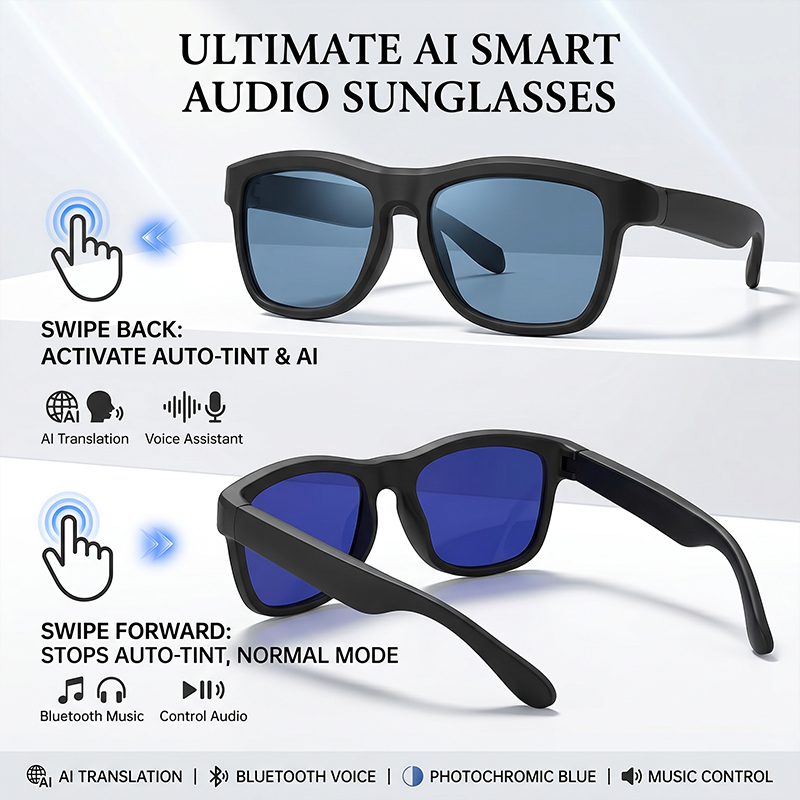 Audio Music Ai - AI Translation Smart Touch Automatic photochromic