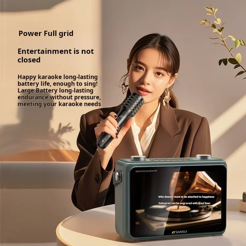 SANSUI K115 LED Screen 10.1-in - огляд і ціна Audio Music To Lyrics