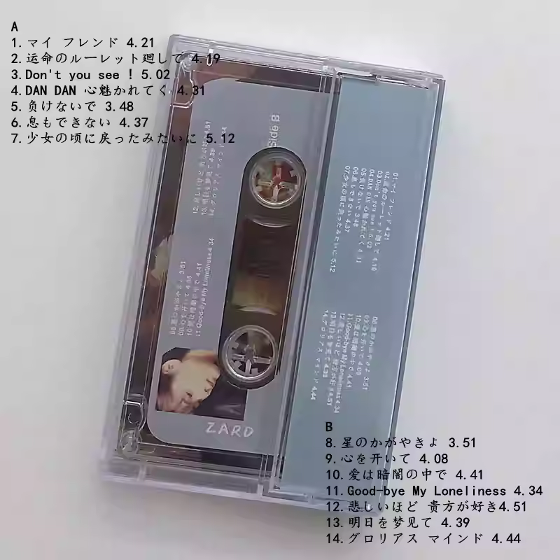 J-Pop Album ZARD Cassette Tape - огляд і ціна Audio Music Car