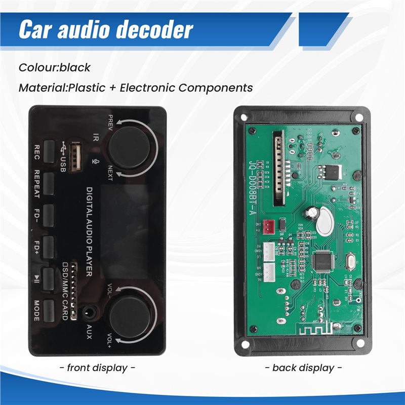 LCD Display Bluetooth 5.0 MP3  - огляд і ціна Audio Music App