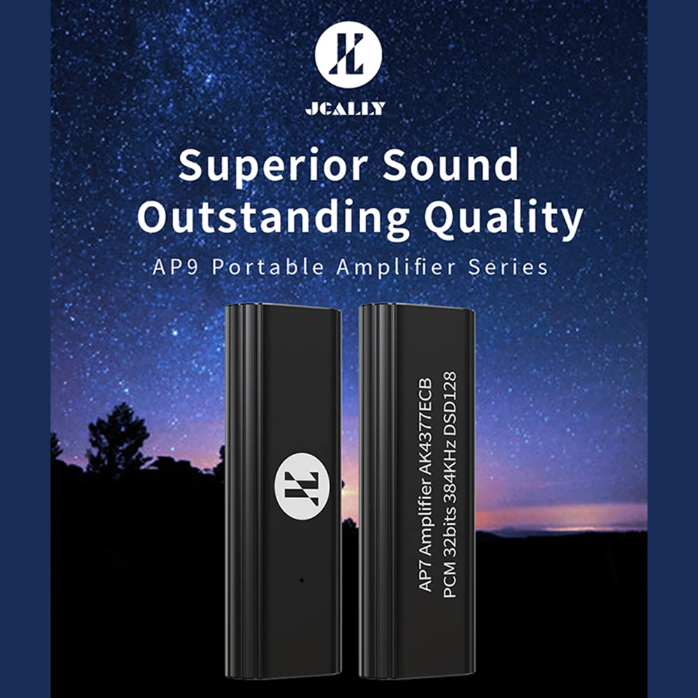 JCALLY AP7 Portable DAC Amplif - огляд і ціна Headphone Amplifier Dac