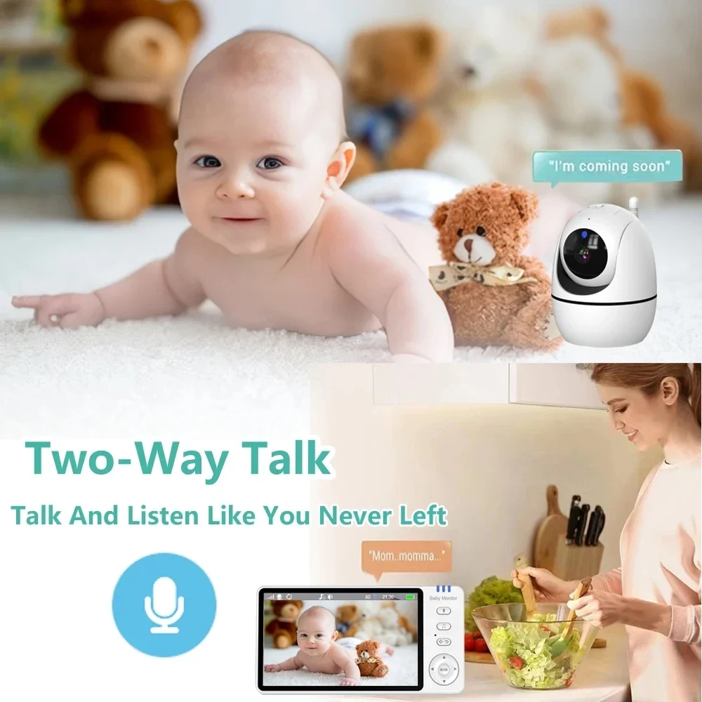 VBABM ABM501 Baby Monitor 5.0  - огляд і ціна Audio Detect Music