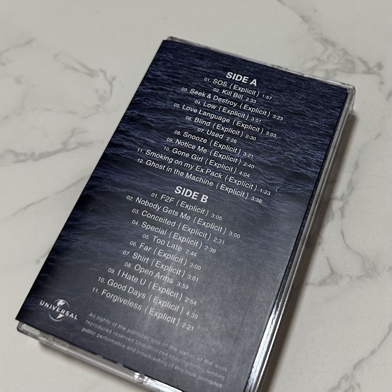 Western R&B Music Cassette Tap - огляд і ціна Audio Music To Lyrics