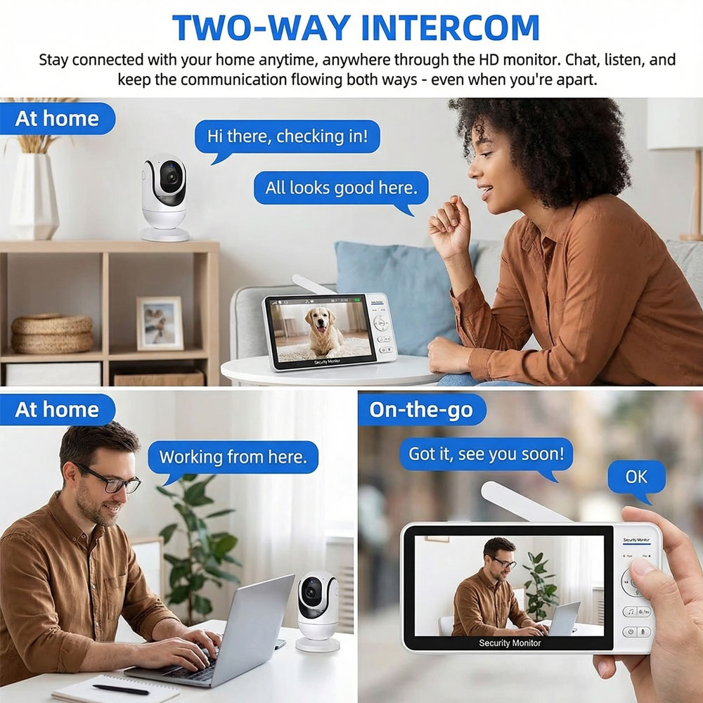 7-Inch 1080P Baby Monitor with - огляд і ціна Audio Detect Music