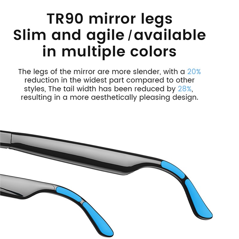 AI Smart Audio Glasses Touch T - огляд і ціна Audio Music Ai