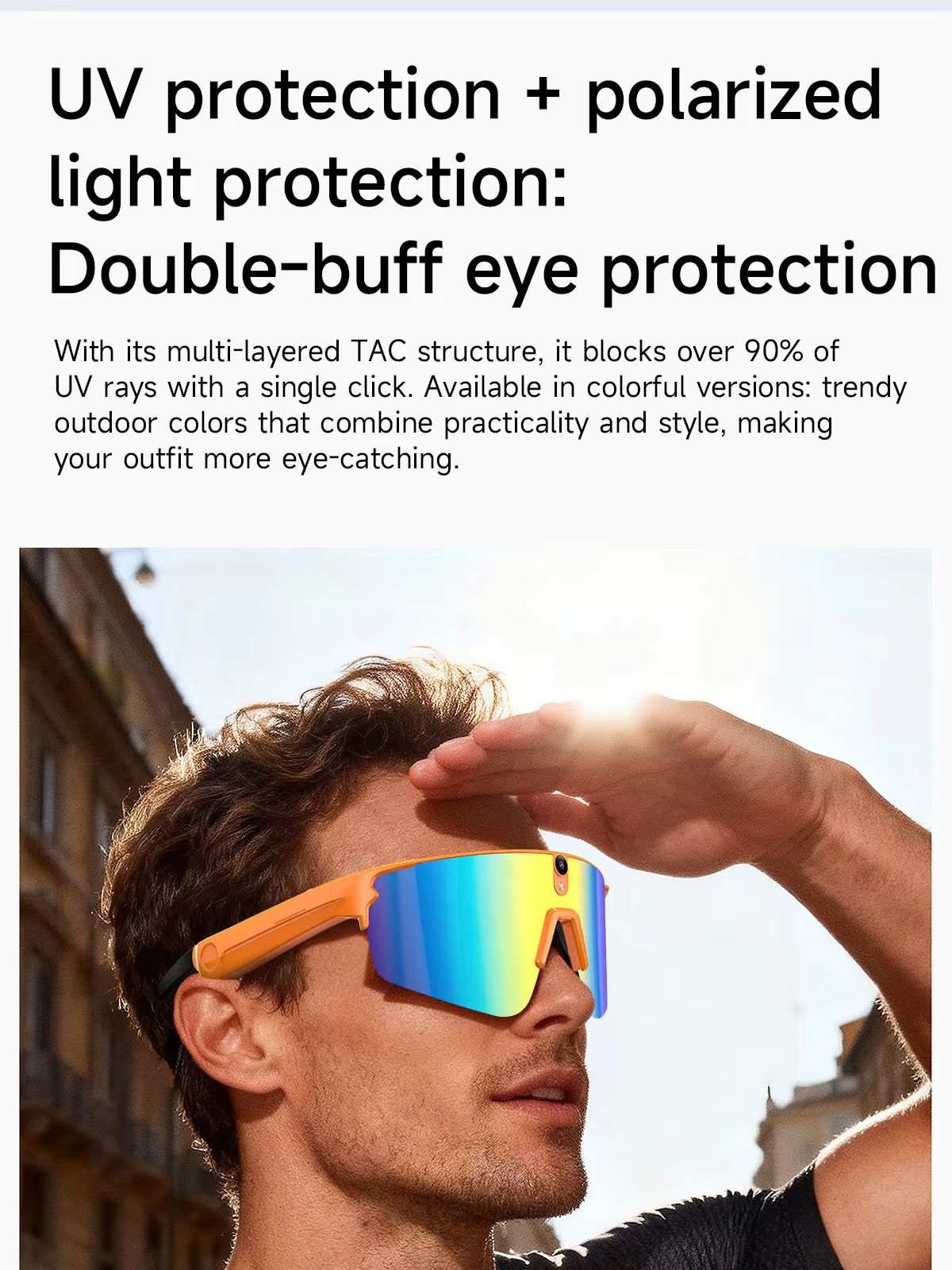 L805 AI Smart Glasses With 800 - огляд і ціна Audio Music Ai