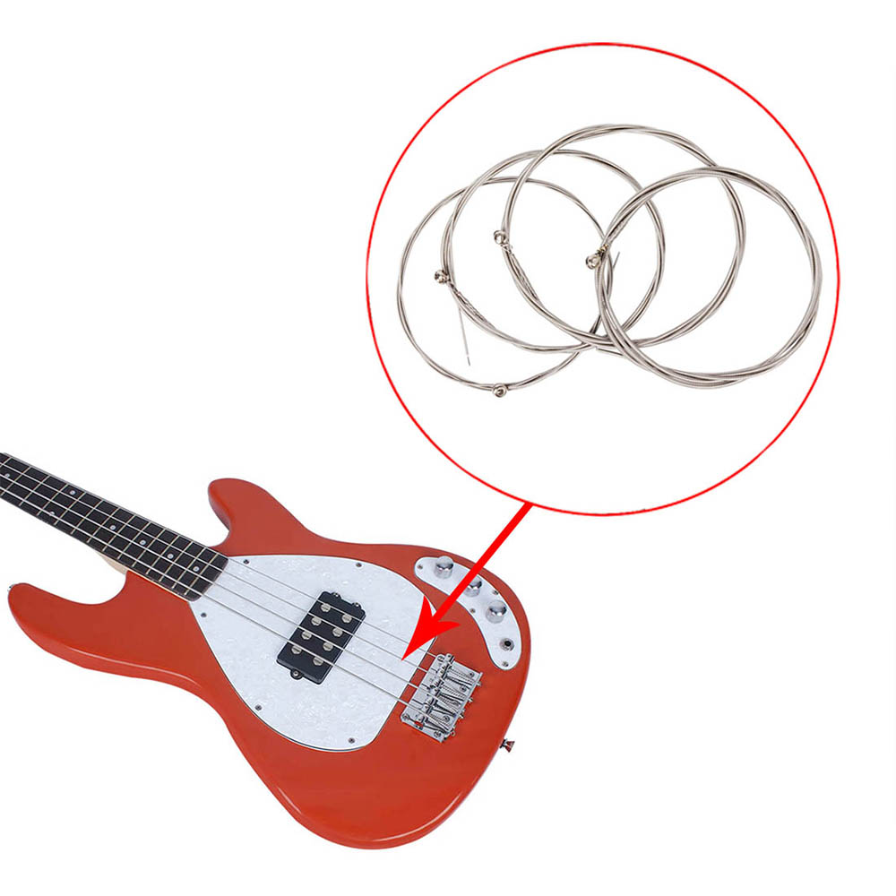 IRIN 4Pcs  4-String Bass Guita - огляд і ціна Bass Guitar Strings