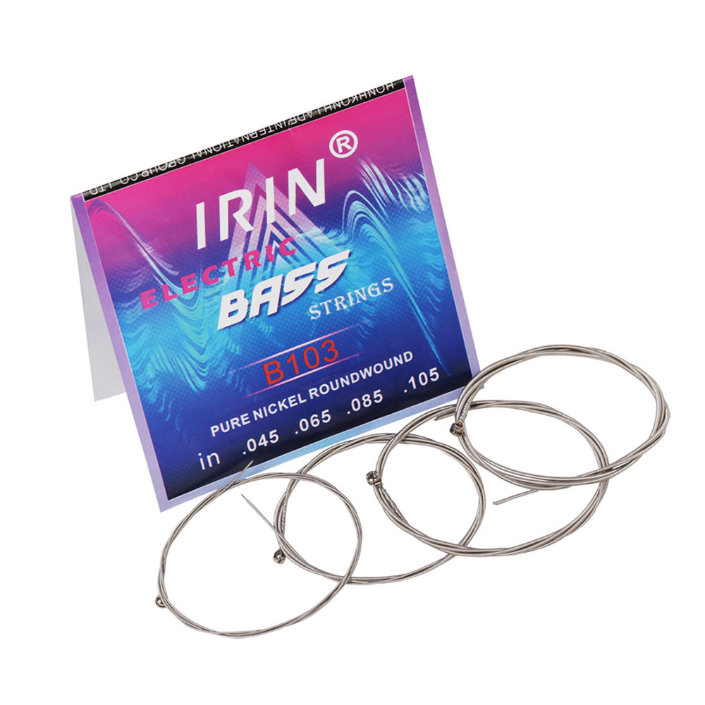 IRIN 4Pcs  4-String Bass Guita - огляд і ціна Bass Guitar Strings