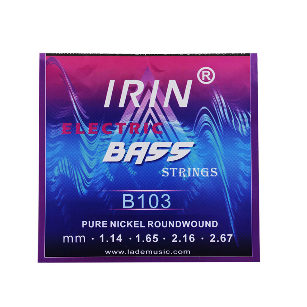 IRIN 4Pcs  4-String Bass Guita - огляд і ціна Bass Guitar Strings