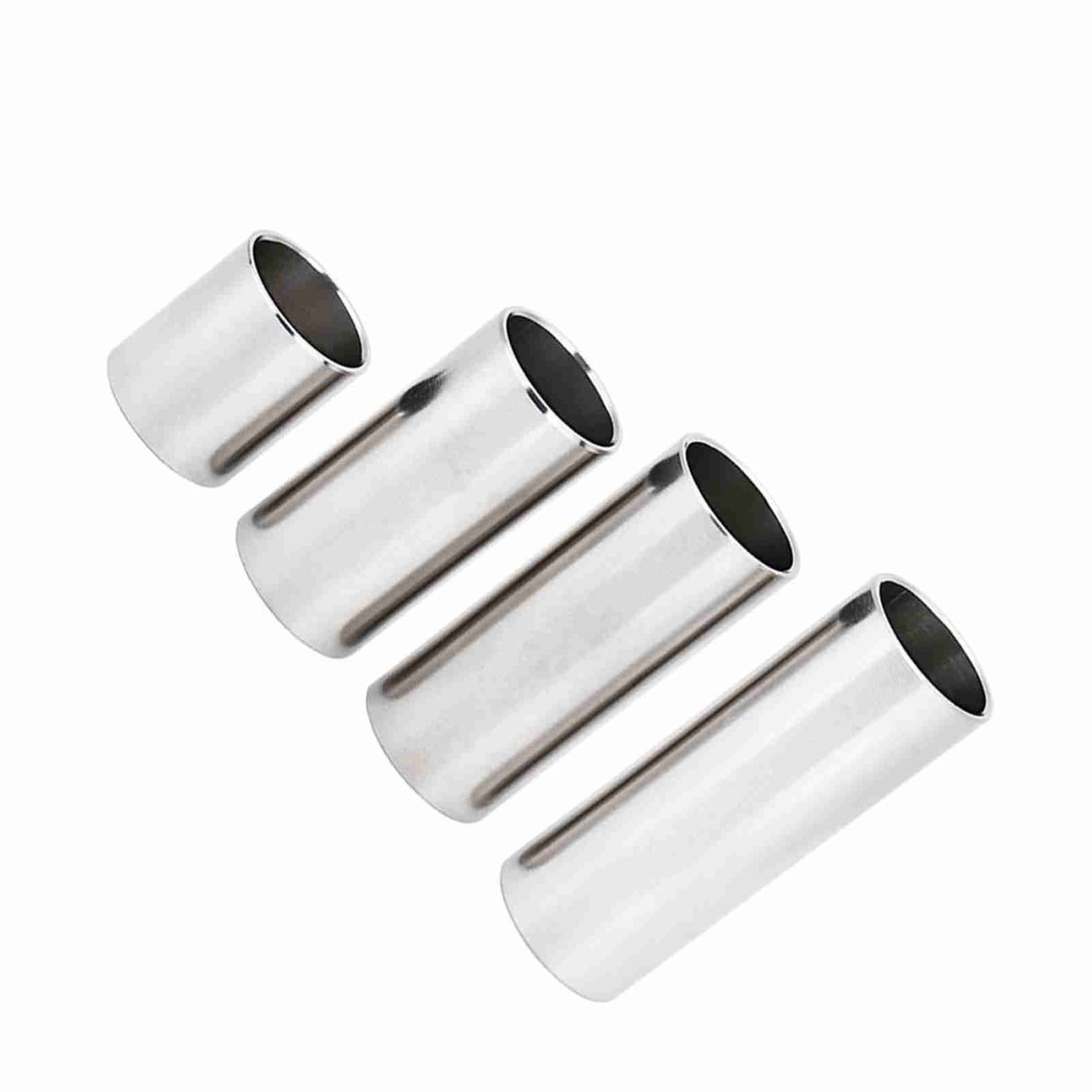 4pcs Stainless Steel Guitar Sl - огляд і ціна Guitar Slide Tube