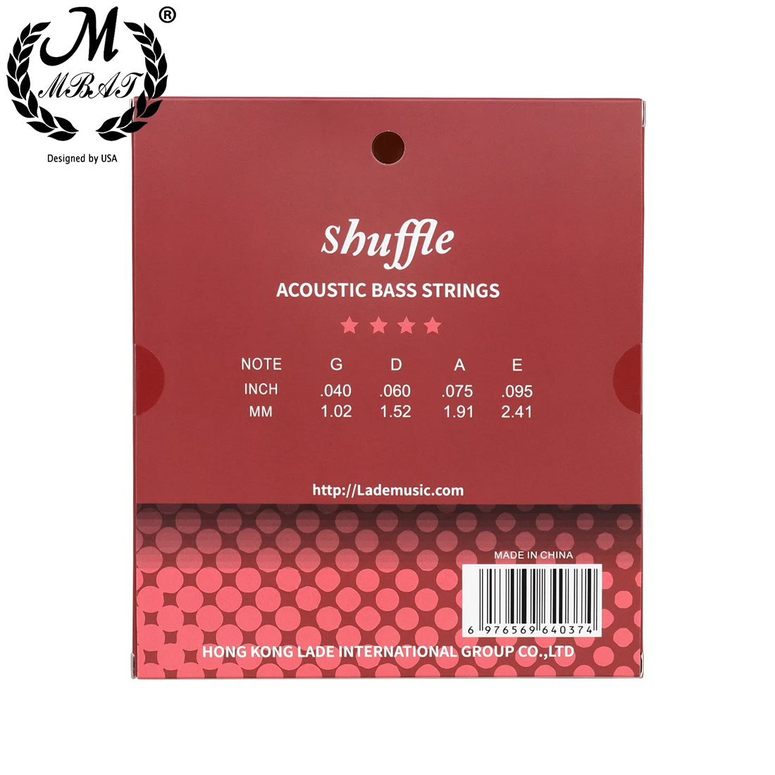 M MBAT Acoustic Bass Strings 4 - огляд і ціна Bass Guitar Strings