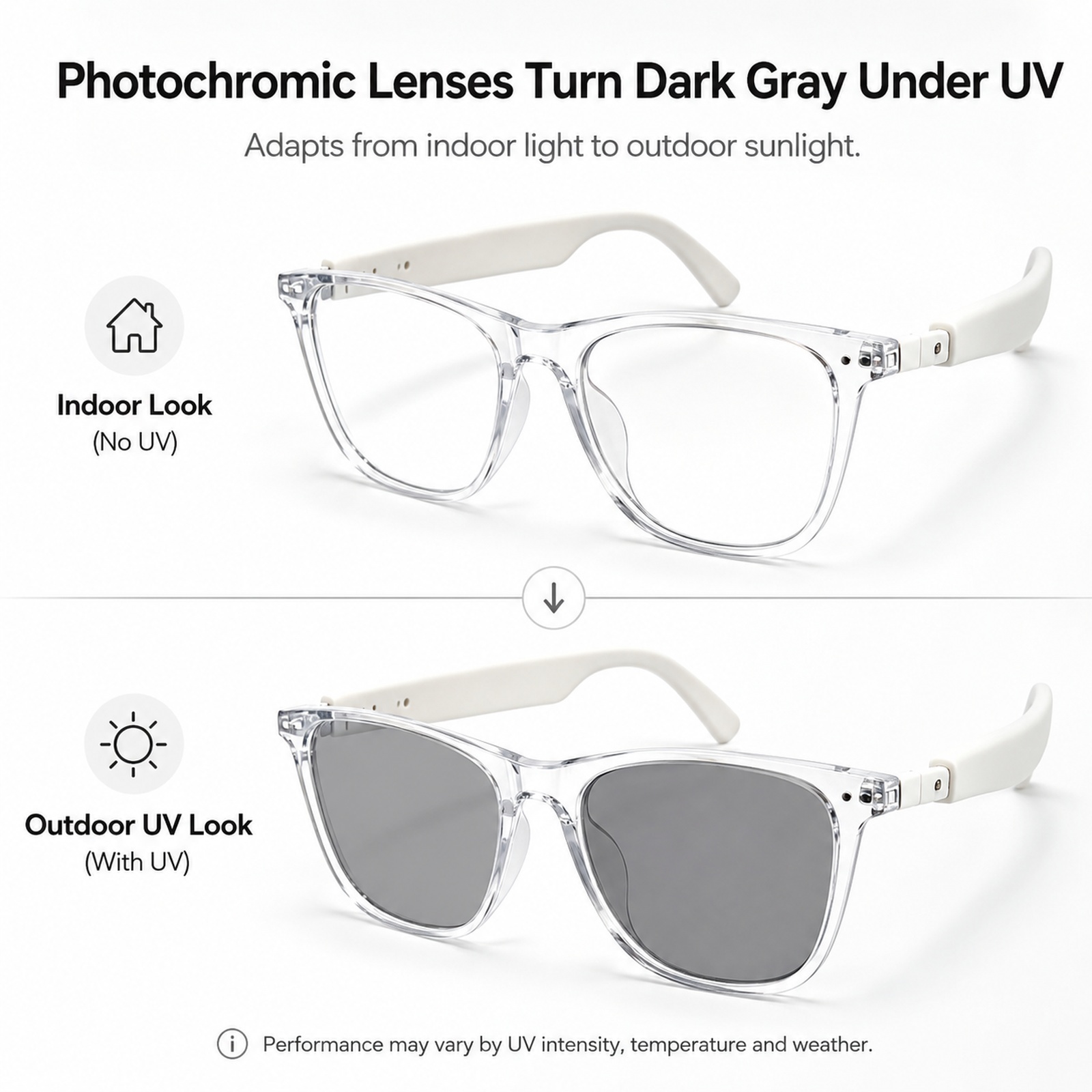 Photochromic Sunglasses For Dr - огляд і ціна Audio Music Ai