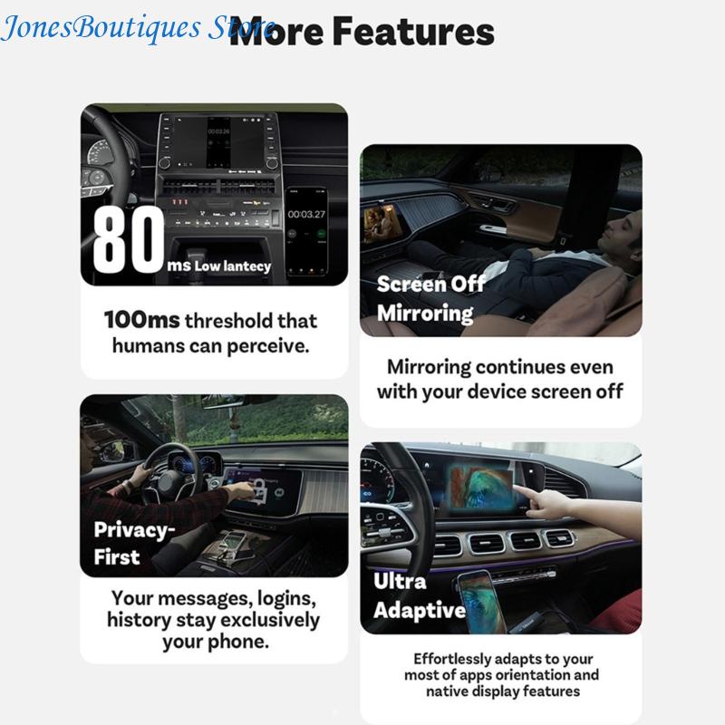 Box Radio Mirroring Link 720P  - огляд і ціна Audio Visualizer Music Player