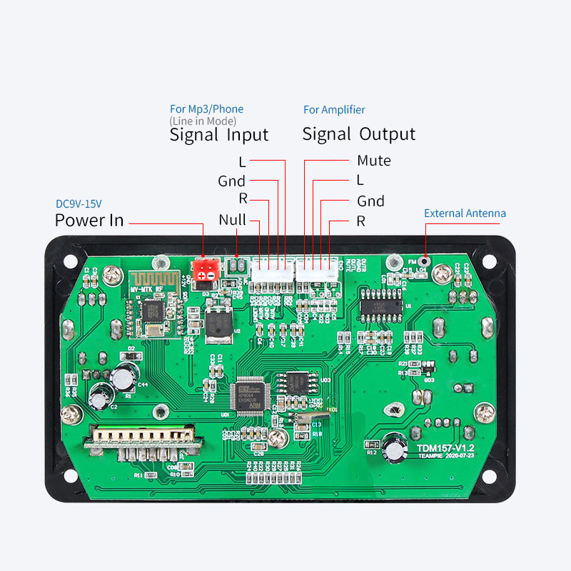 UNISIAN LCD Player Module MP3  - огляд і ціна Audio Music App
