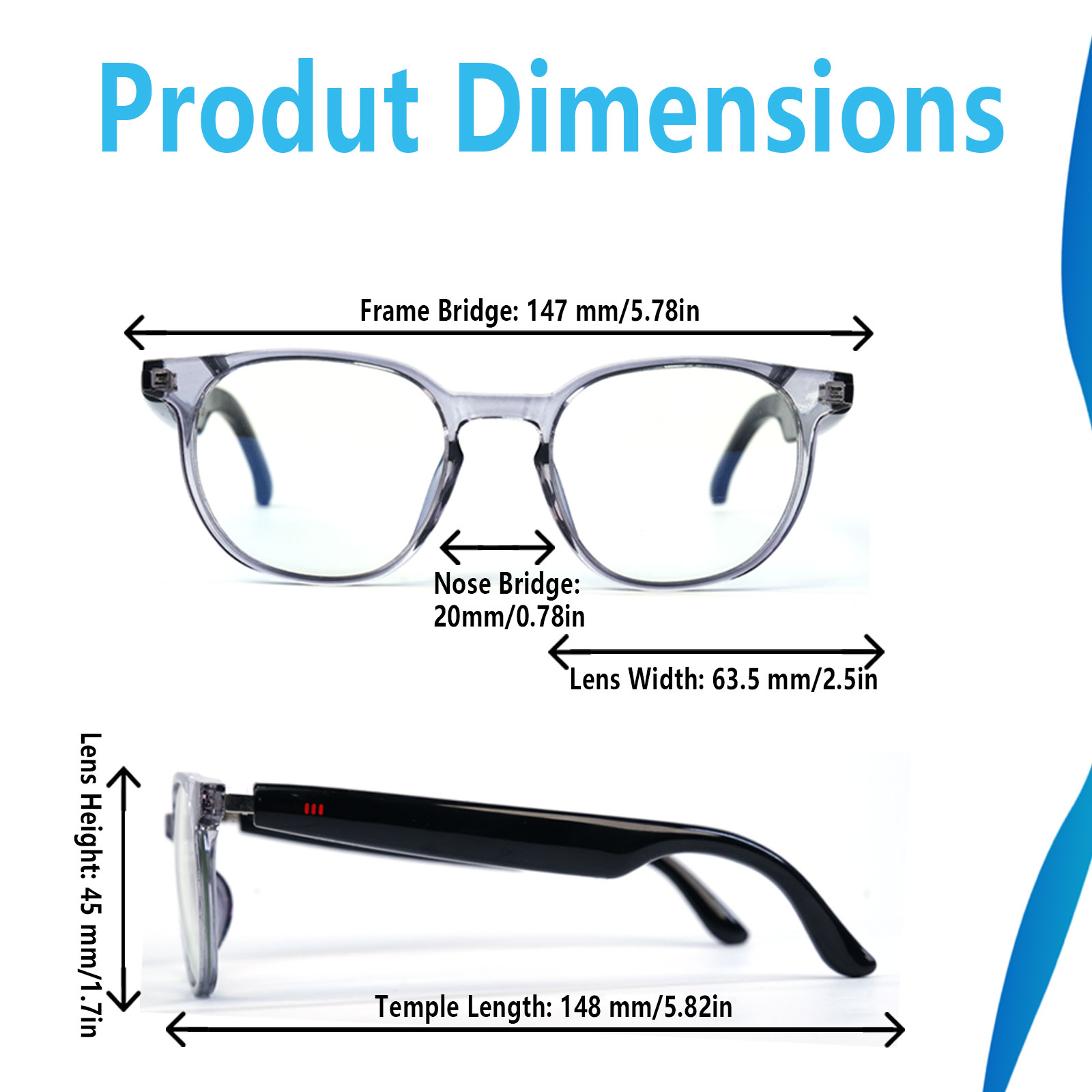 Smart Audio Glasses, Real-Time - огляд і ціна Audio Music App