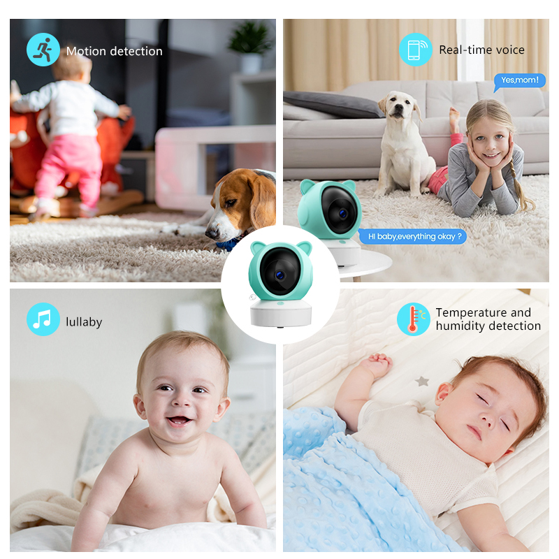 Danmini 1080P Baby Monitor Mob - огляд і ціна Audio Detect Music