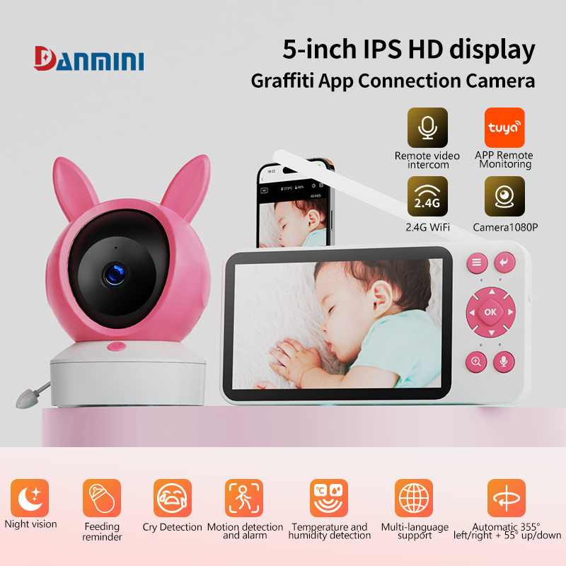Danmini Smart Baby Monitor Tuy - огляд і ціна Audio Detect Music