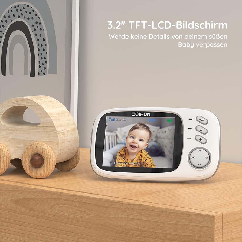 Boifun 3.2 Inch Digital LCD Sc - огляд і ціна Audio Detect Music