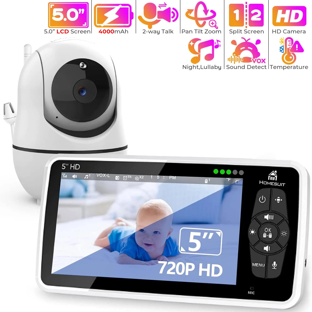 Video Baby Monitor with Digita - огляд і ціна Audio Detect Music