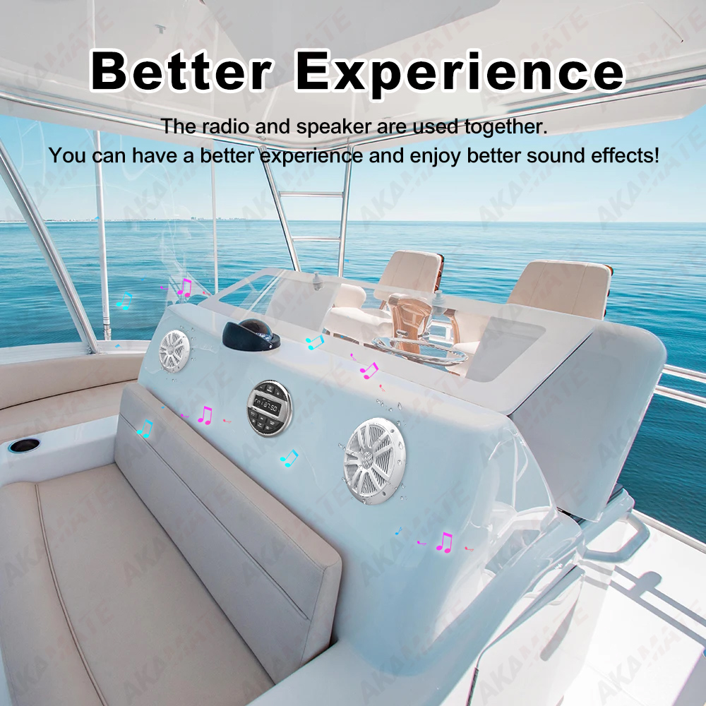 Boat Radio System Media Player - огляд і ціна Audio Music App