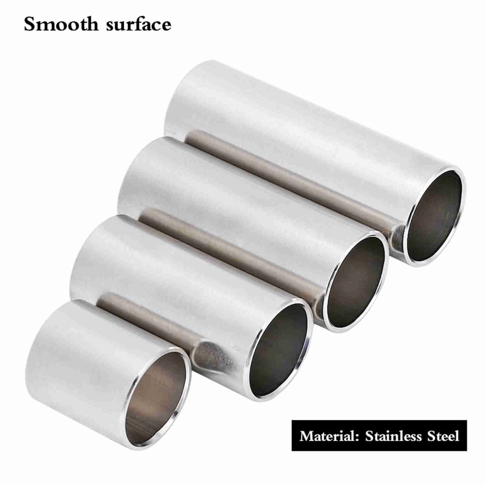 4pcs Stainless Steel Guitar Sl - огляд і ціна Guitar Slide Tube