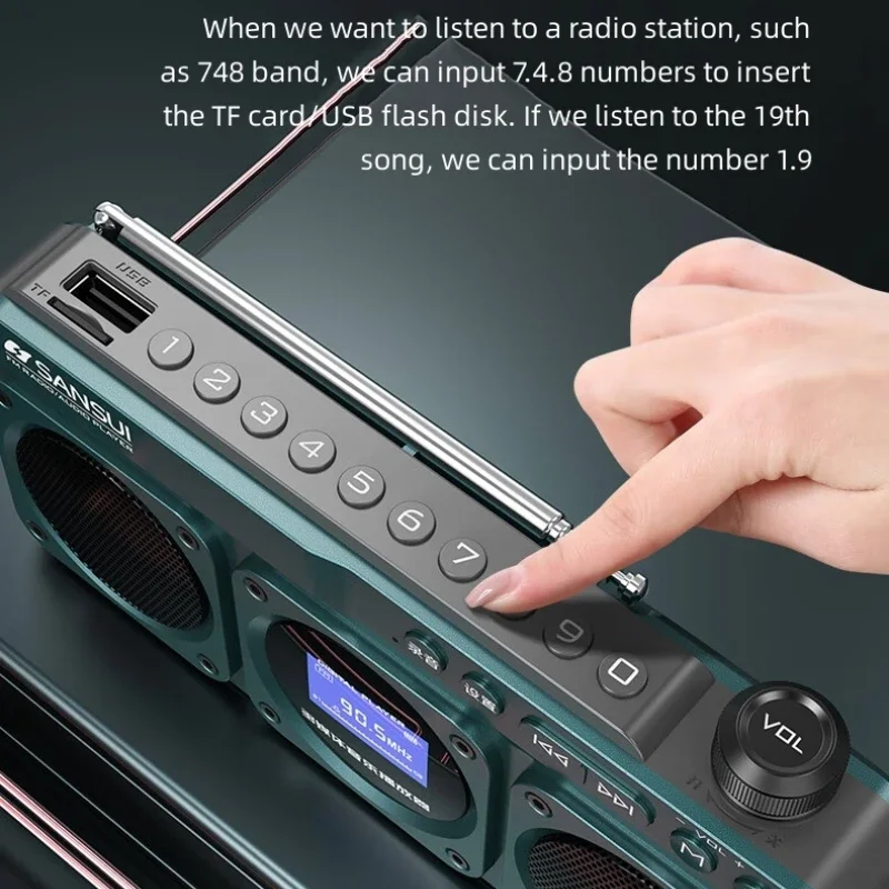 Portable F28 FM Radio Hi-fi So - огляд і ціна Audio Music To Lyrics