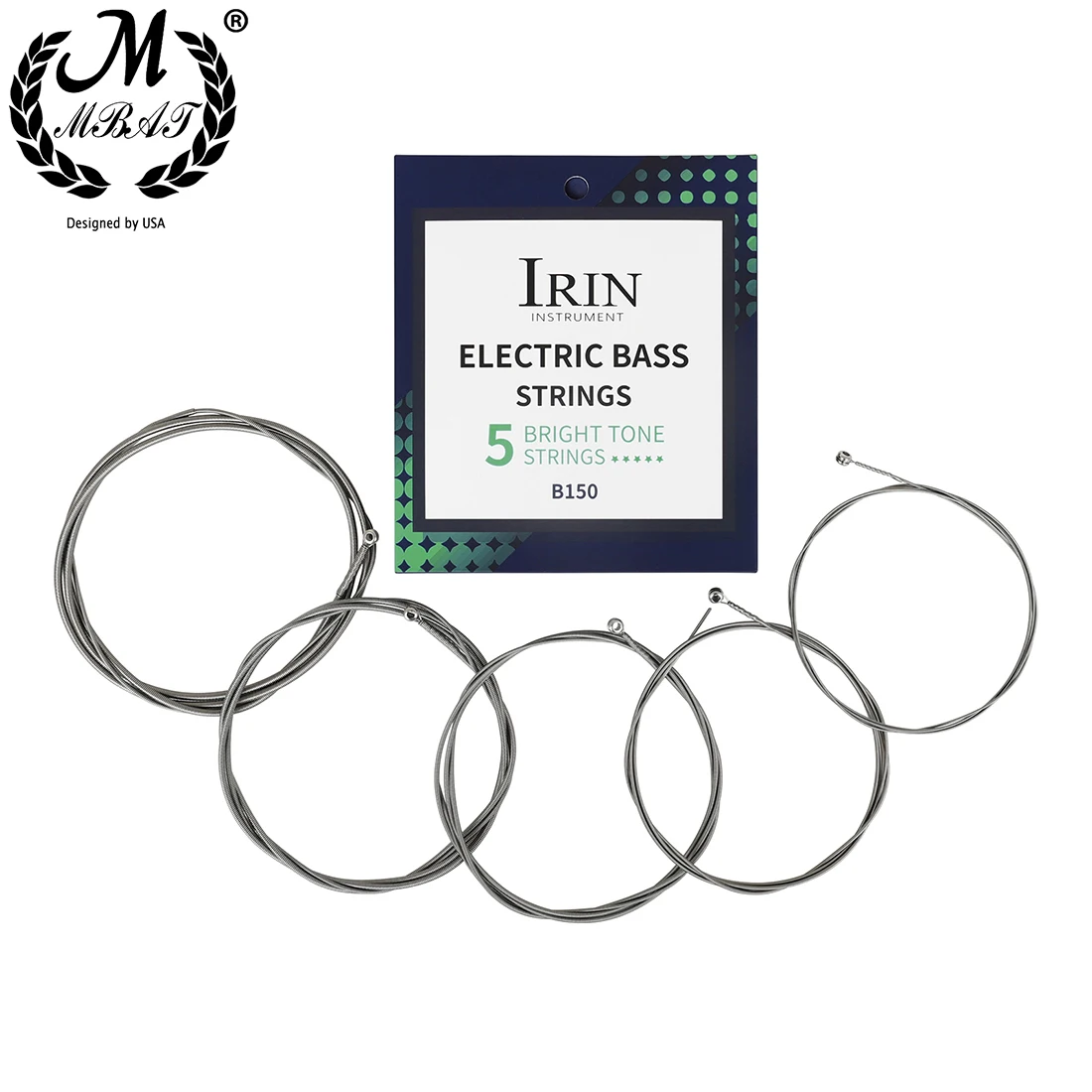 M MBAT Electric Bass Guitar 5  - огляд і ціна Bass Guitar Strings