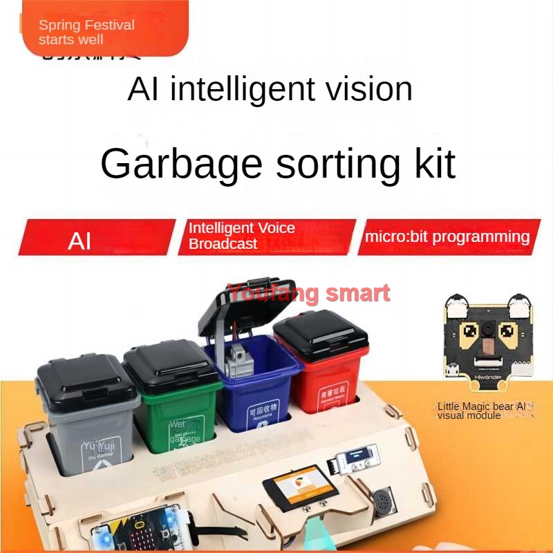 Waste Sorting Robot Kit AI Vis - огляд і ціна Audio Music Ai