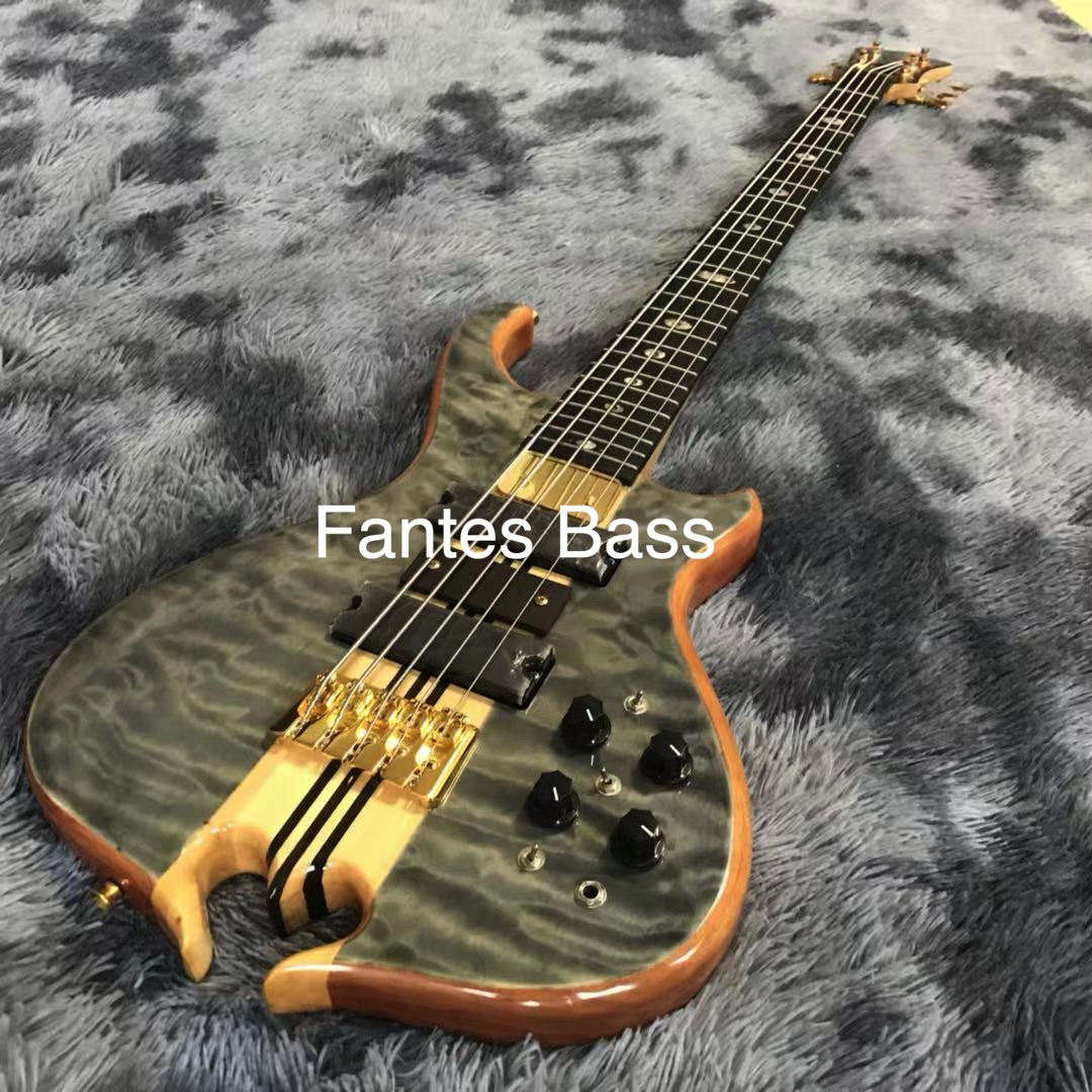 Custom Alem Flamed Maple Top C - огляд і ціна Bass Guitar Strings