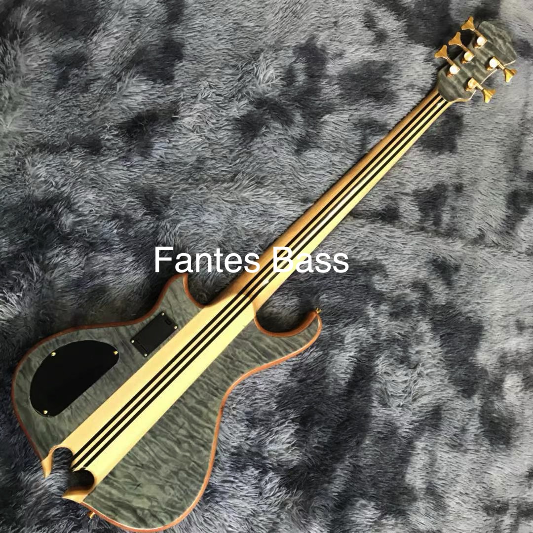 Custom Alem Flamed Maple Top C - огляд і ціна Bass Guitar Strings