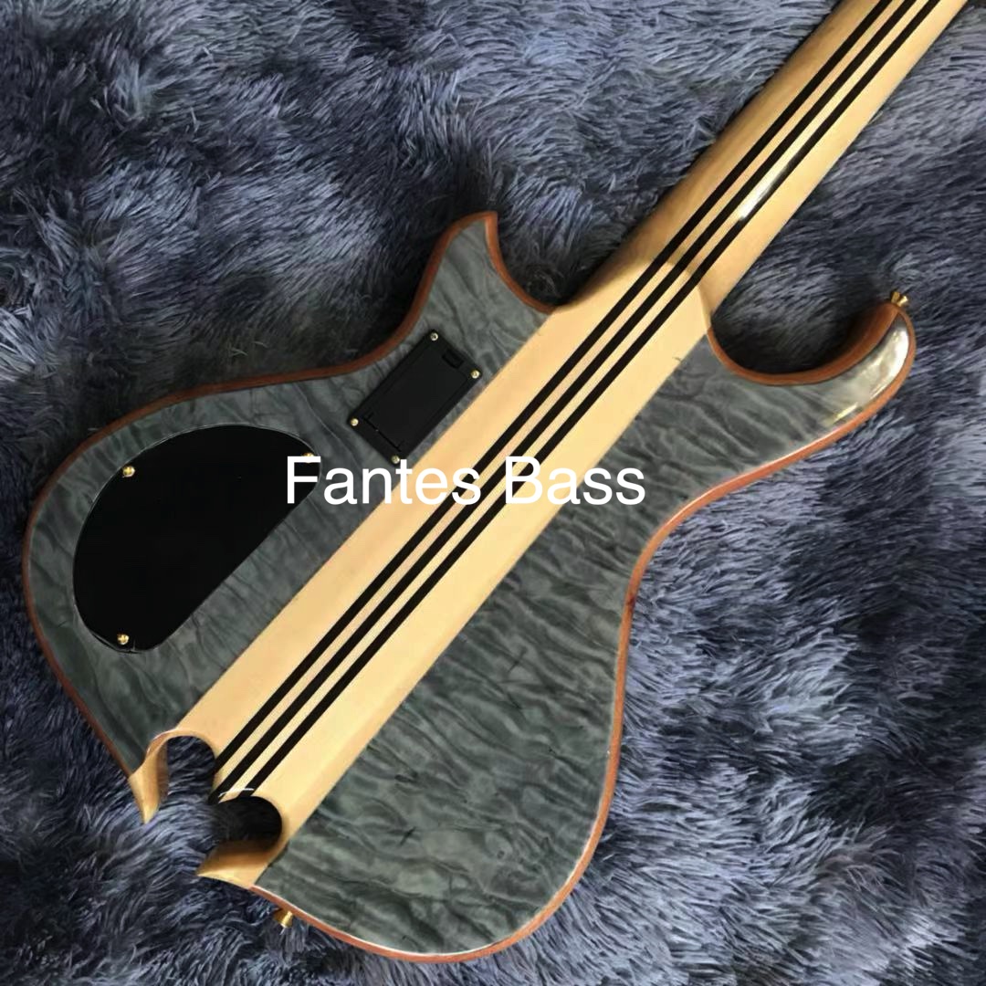 Custom Alem Flamed Maple Top C - огляд і ціна Bass Guitar Strings